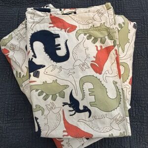 Pillow Fort Twin Size Dinosaur Children's 3-Piece Sheet Set Colorful Print T-Rex